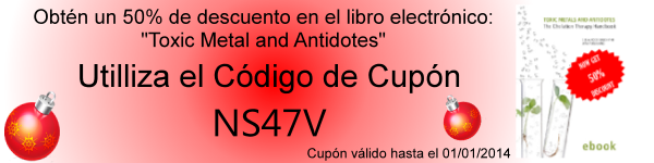 Discount eBook Obtén un 50% de descuento en el libro electrónico: 'Toxic Metal and Antidotes'